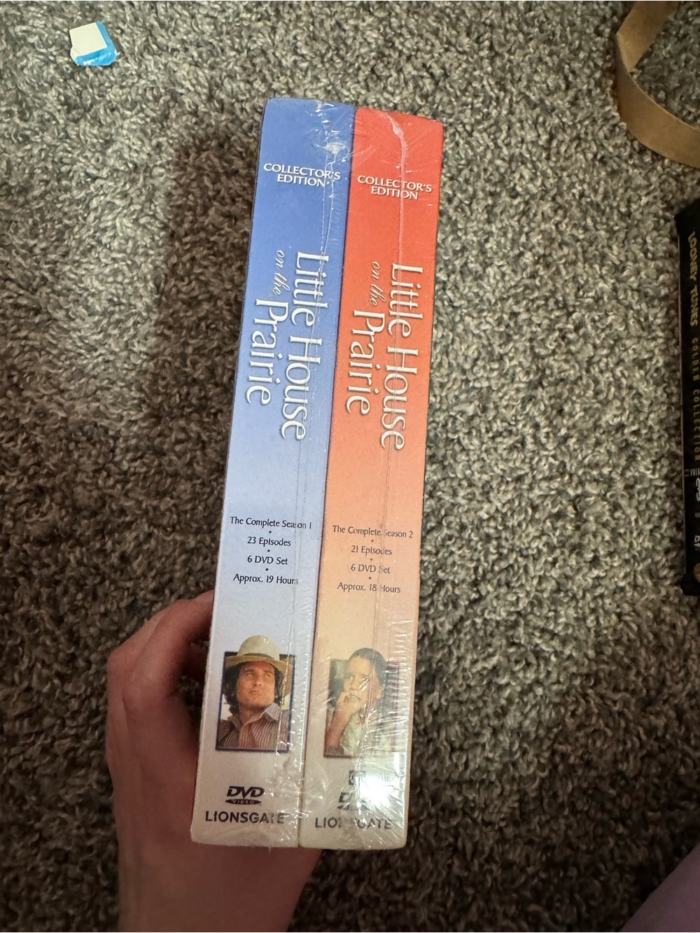 Little House on the Prairie Collector's Edition DVD Set - Blue & Orange Spines